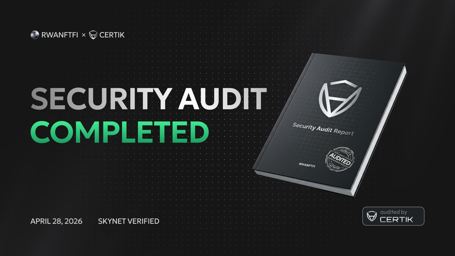 Security First: Full Audit Report and Bug Bounty Program Are Live