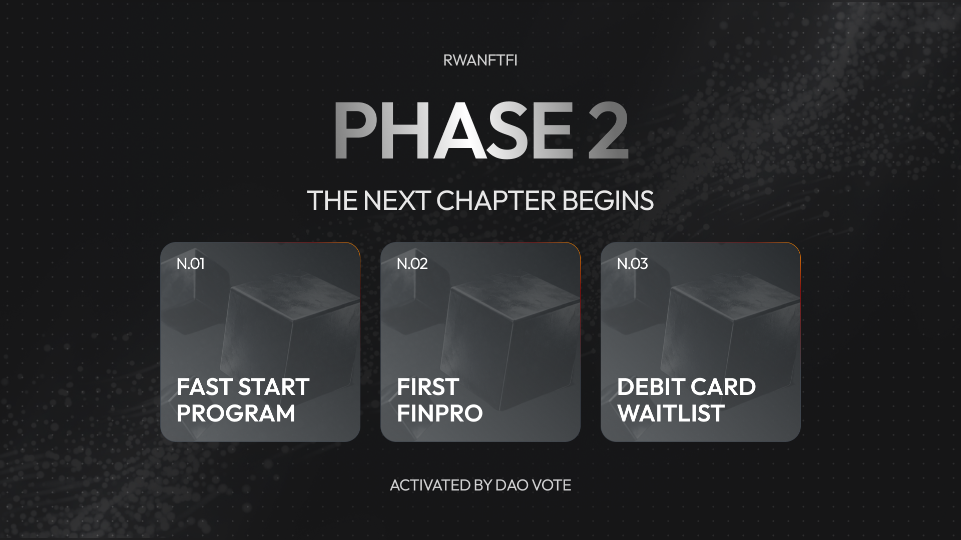 Phase 2 přichází, další kapitola začíná