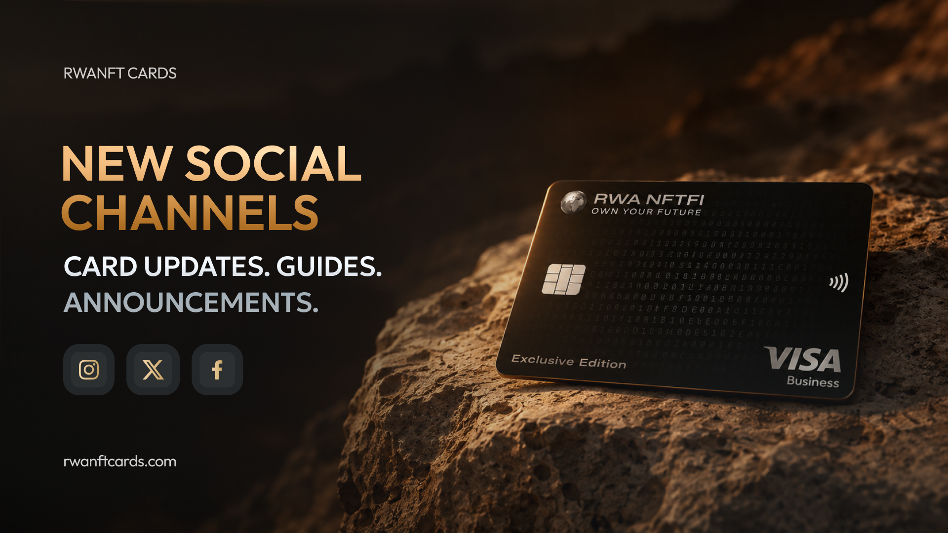 RWA NFT Cards Gets Its Own Channels: Where the Card News Lives From Now On