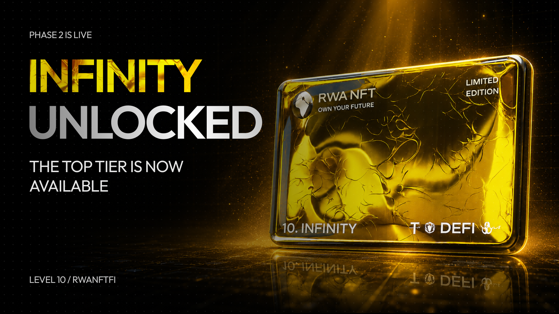 Infinity ist freigeschaltet - Phase 2 ist live